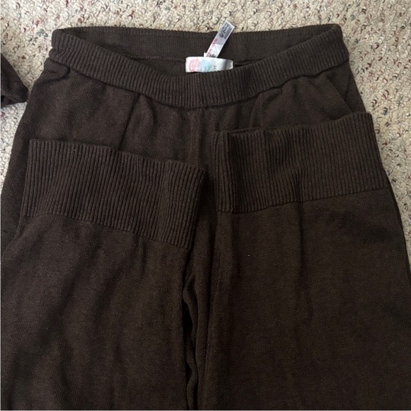 Free People beach Brown Cardigan Set XL - Picture 8 of 9